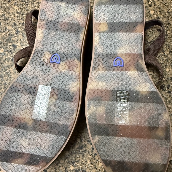 Rothy's Dark Brown Women's Sandals 8 - Picture 2 of 3